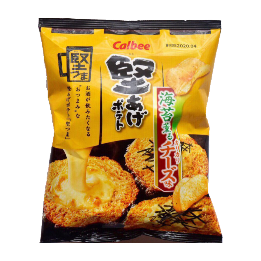 店舗限定】堅あげポテト 堅つま 海苔薫るカリカリチーズ（カルビー）商品分析！ | 食べ研